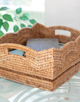 14” Scallop Shelf Basket