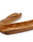 Olive Wood Bread & Cracker Boat