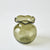 Close-up of the Starry Night Pomegranate Vase (Smokey Olive) against a neutral backdrop, focused on texture and detail.