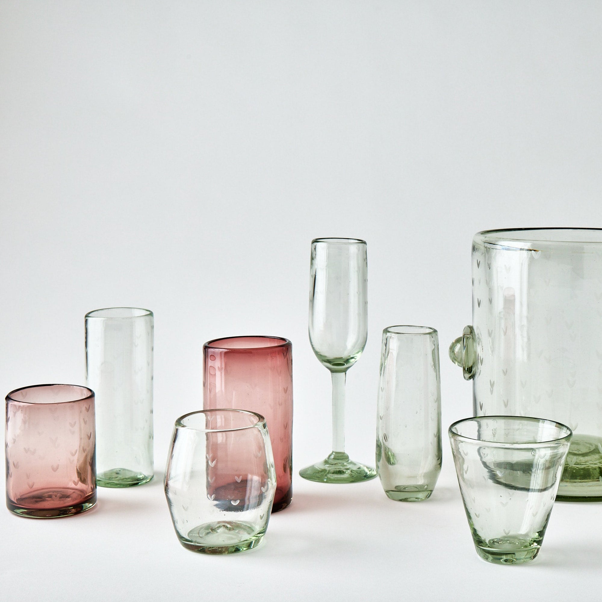 Corazón Rocks Glass (Amethyst)