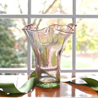 Pre-order: Lettuce Leaf Vase in Lilac