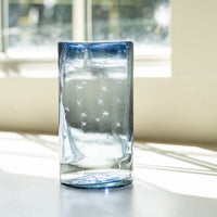 Starry Night Water Glass in Blue