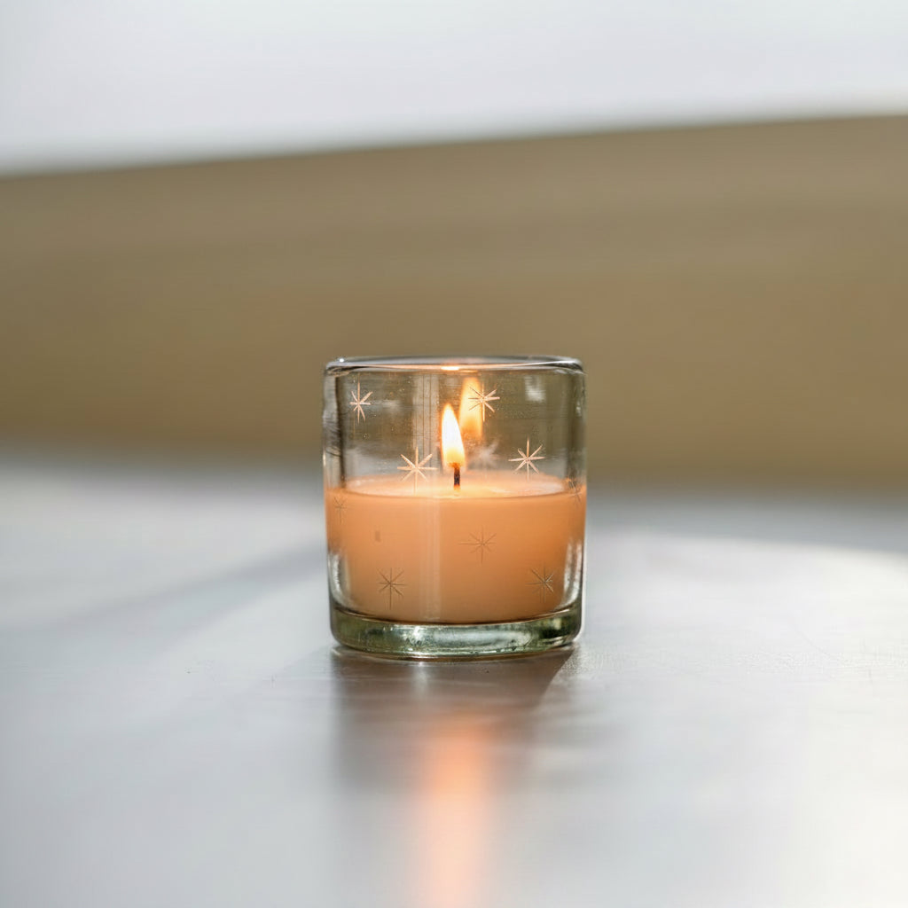 Starry Night Petite Votive (Clear)