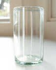 Suit Striped Water Glass (Clear)