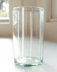 Suit Striped Water Glass (Clear)