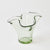 Petite Lettuce Leaf Vase (Clear)