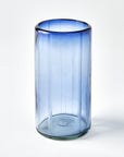 Suit Stripe Water Glasses (French Blue)