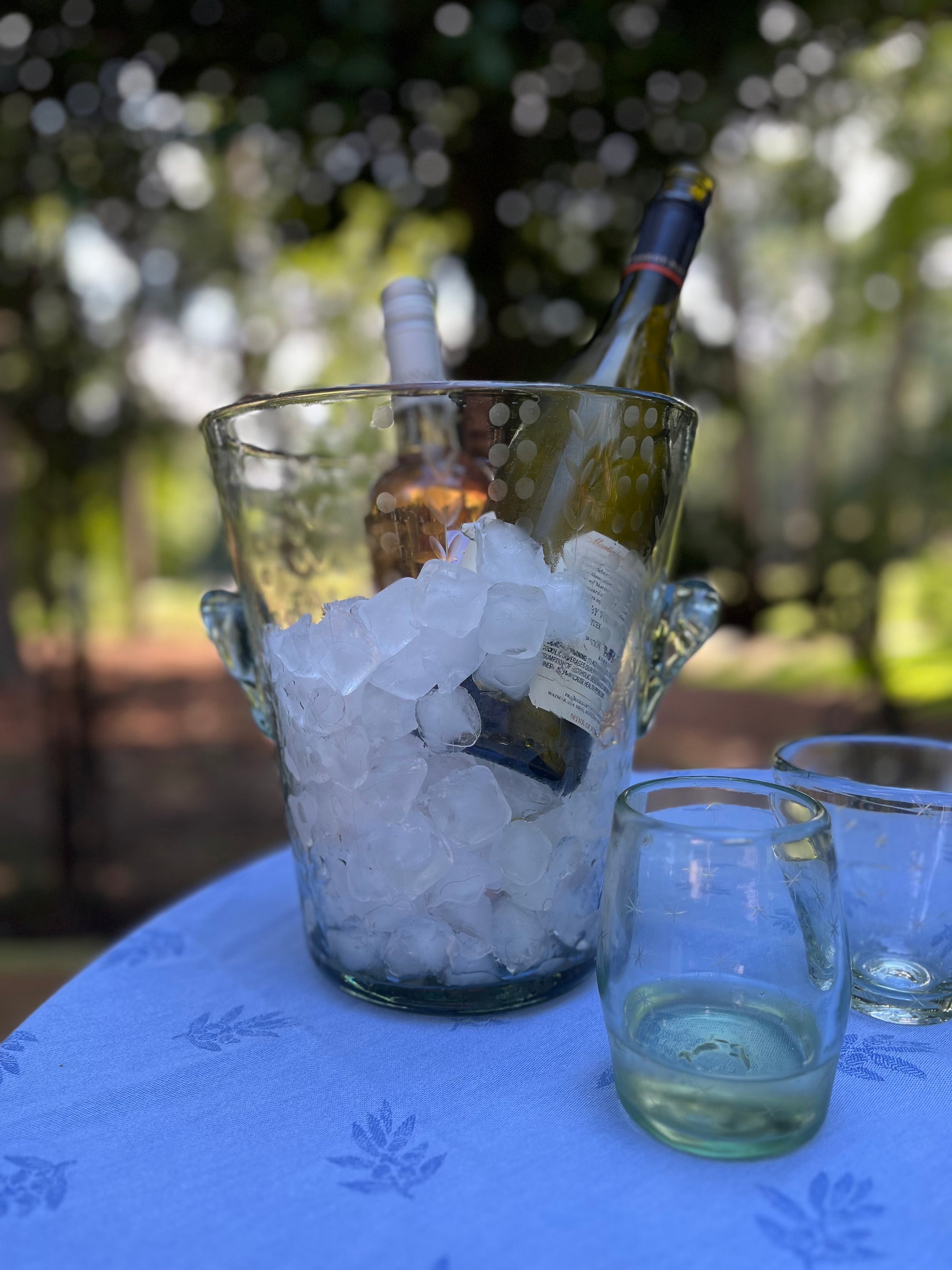 Signature Seven Wine Bucket (Clear)