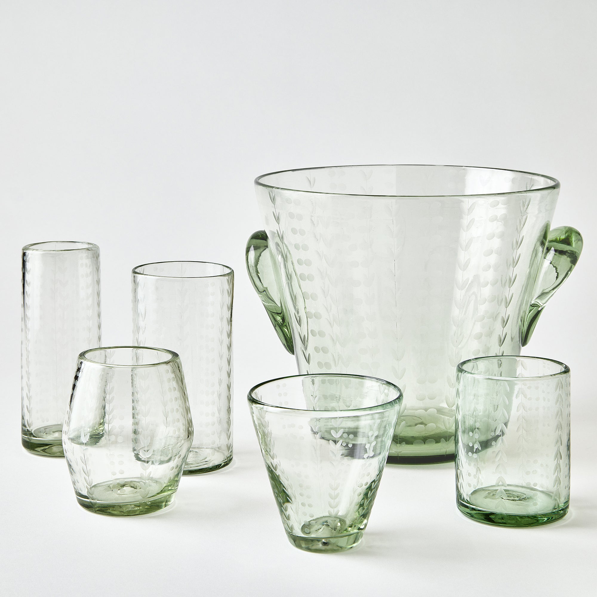 Signature Seven Highball Glasses (Clear)