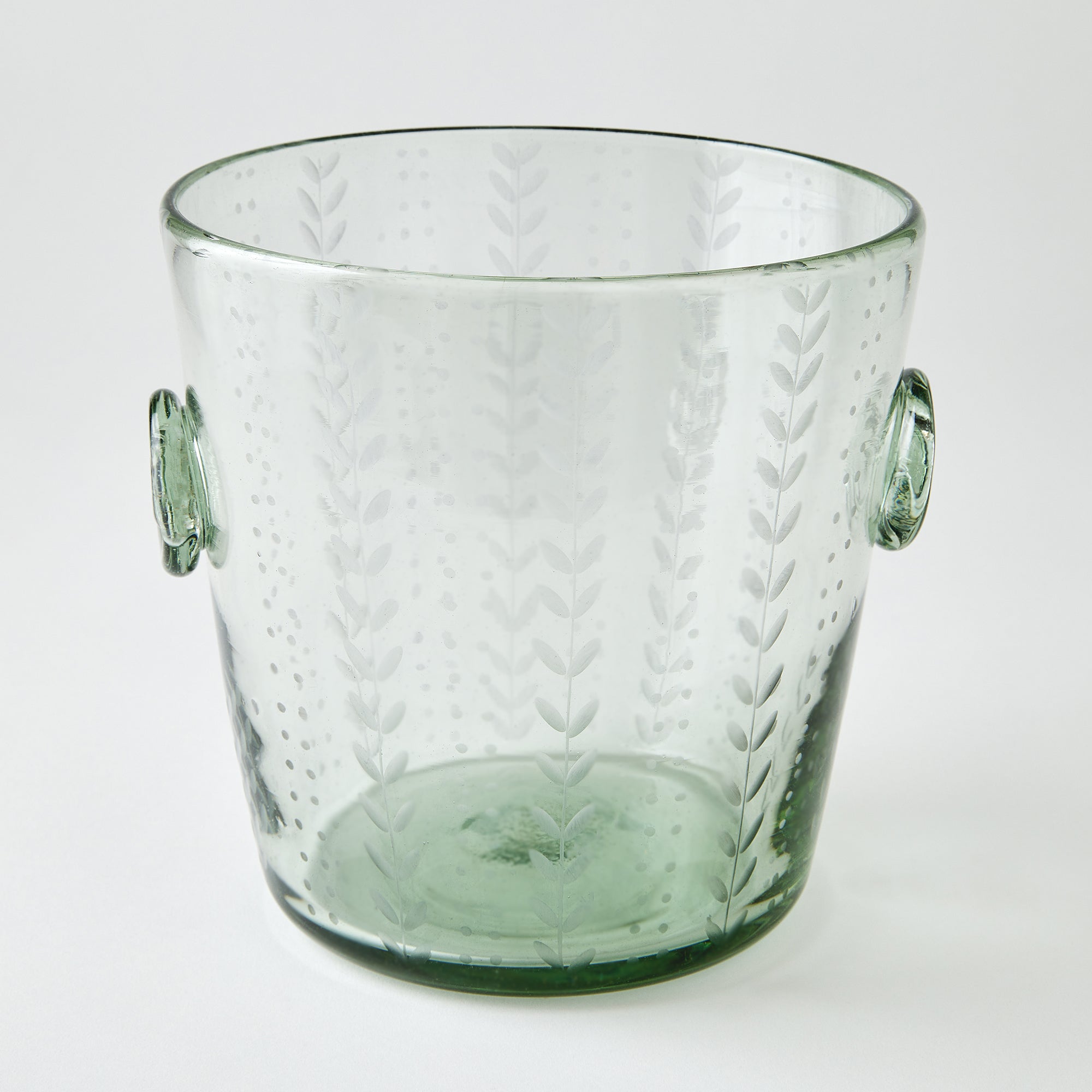 Signature Seven Wine Bucket with Button Ears (Clear)