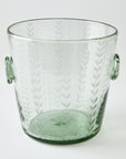 Signature Seven Wine Bucket with Button Ears (Clear)
