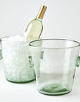 Signature Seven Wine Bucket with Button Ears (Clear)