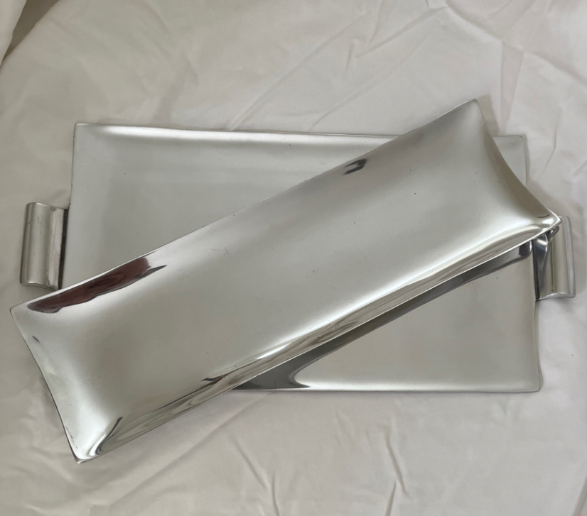 Oblong Pewter Tray