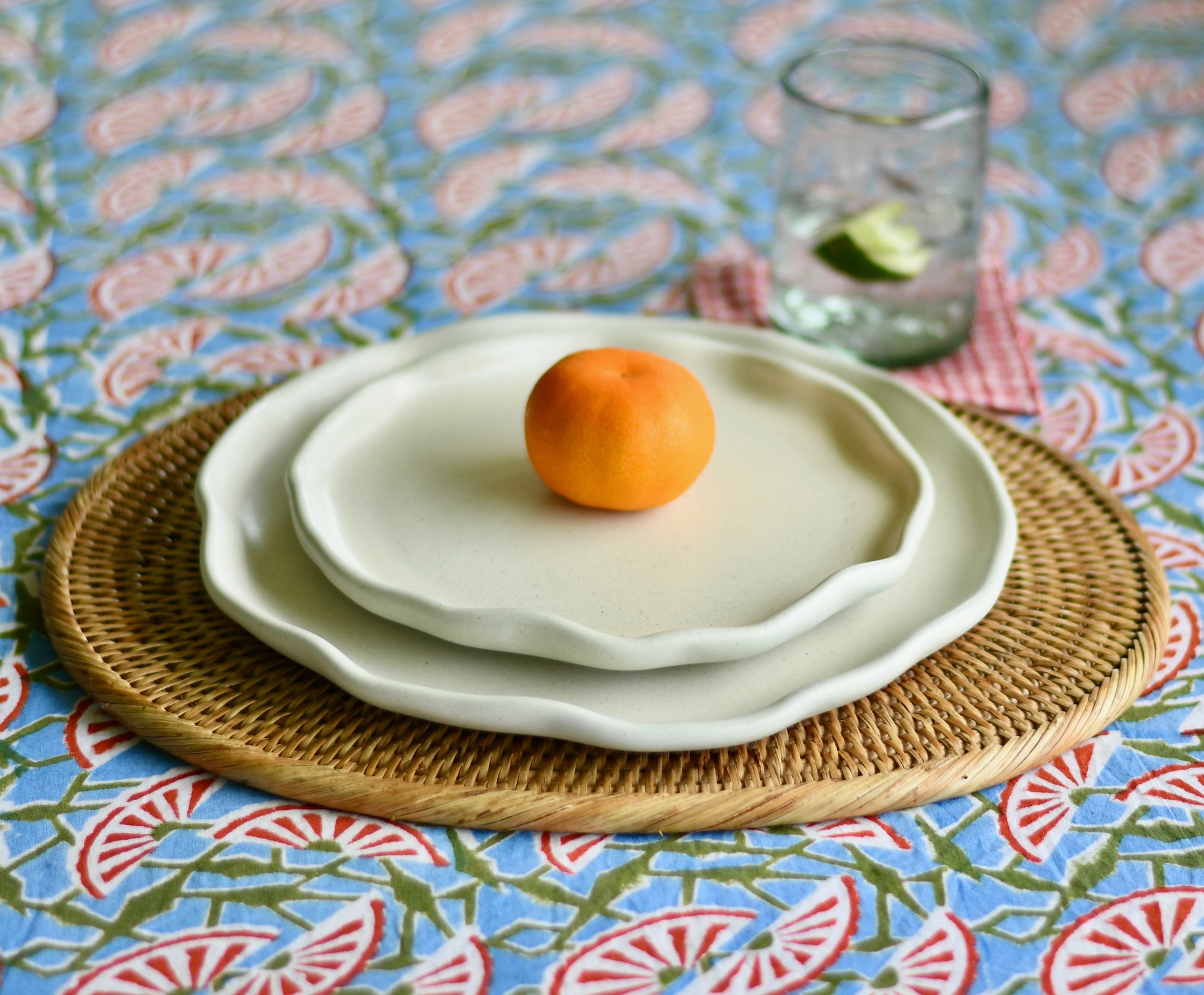 Lettuce Leaf Appetizer Plate