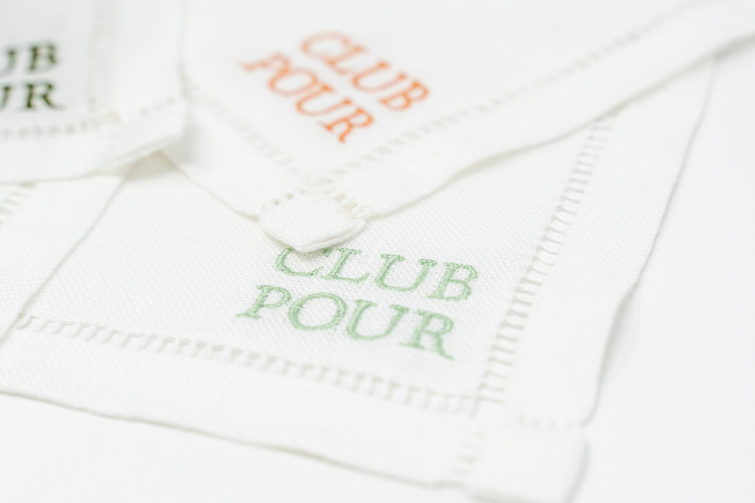 "Club Pour" Napkin Set