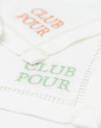 "Club Pour" Napkin Set