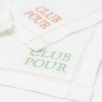 "Club Pour" Napkin Set