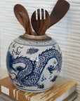 Porcelain Dragon Jar