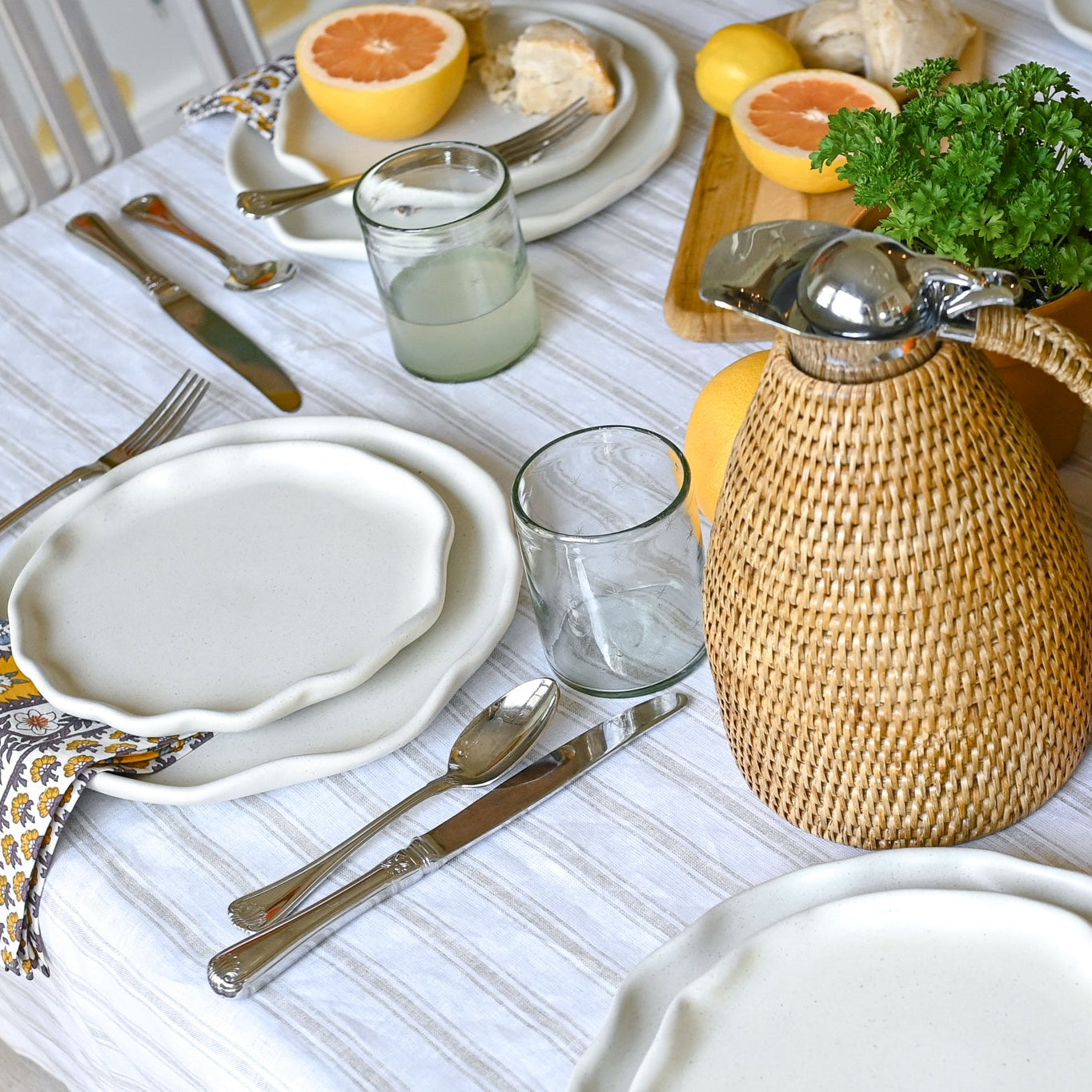 Lettuce Leaf Appetizer Plate