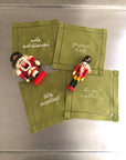 "Four Christmases" Napkin Set