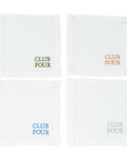 "Club Pour" Napkin Set