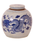 Porcelain Dragon Jar