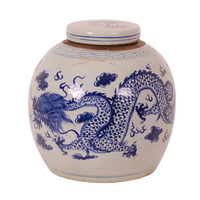 Porcelain Dragon Jar