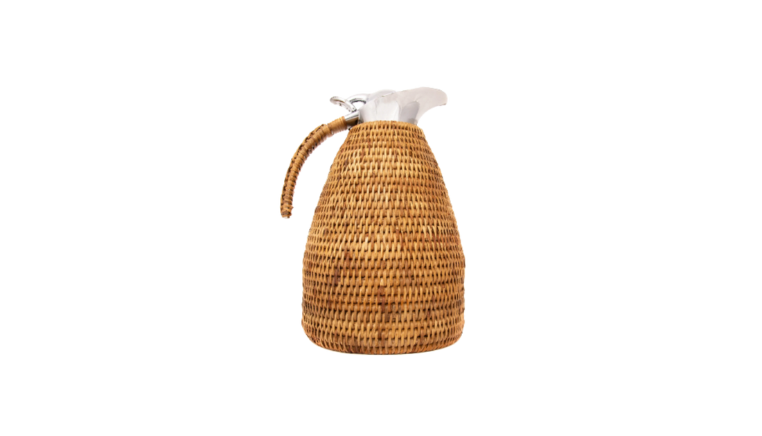 Rattan Coffee Thermos